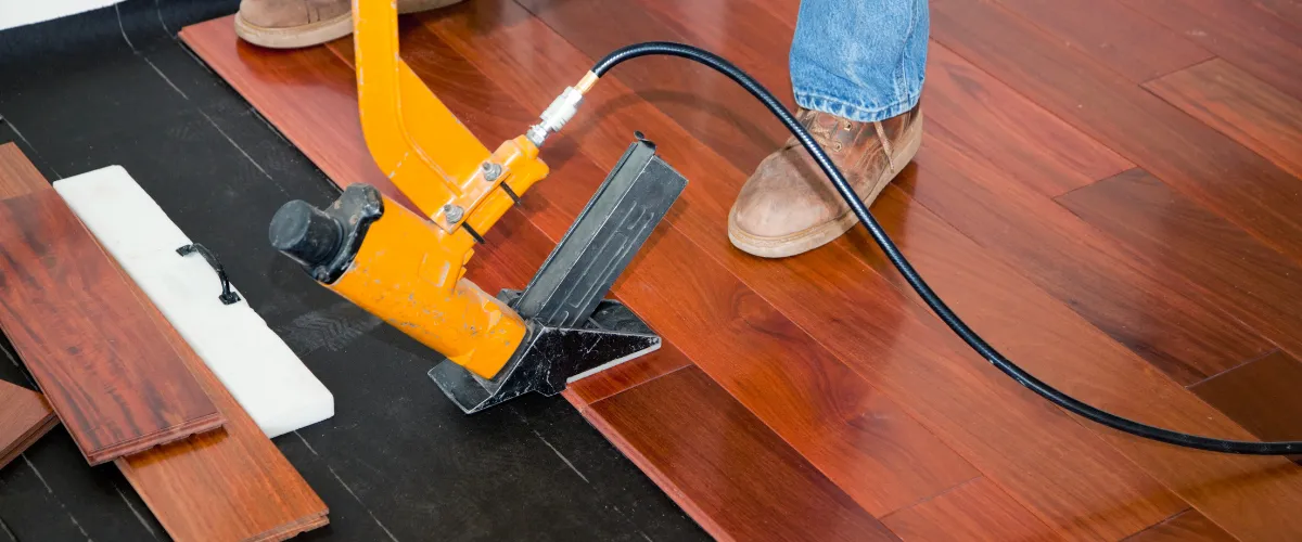 hardwood floor installation