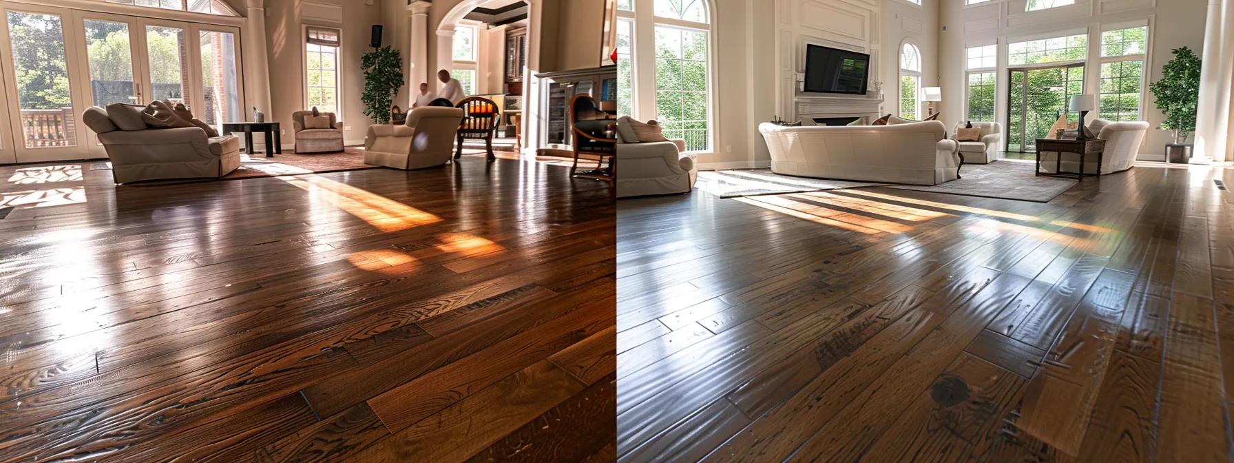 [What to Expect] Alpharetta Hardwood Repair Visit