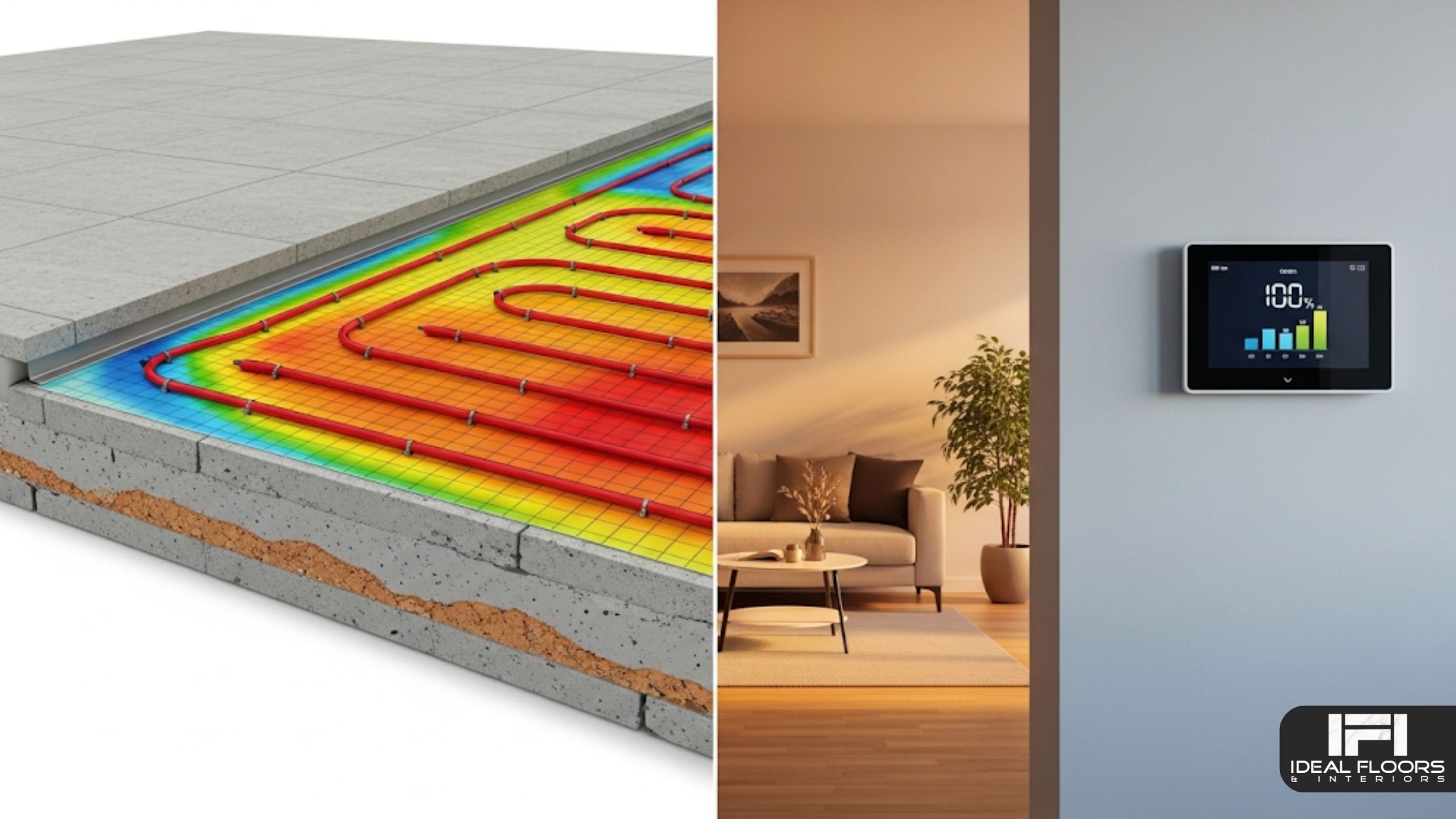 Energy efficiency and underfloor heating compatibility